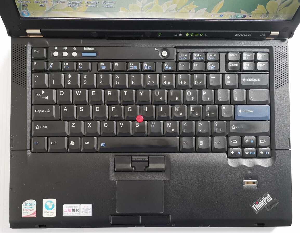 一代神机ThinkPad T61细节图赏