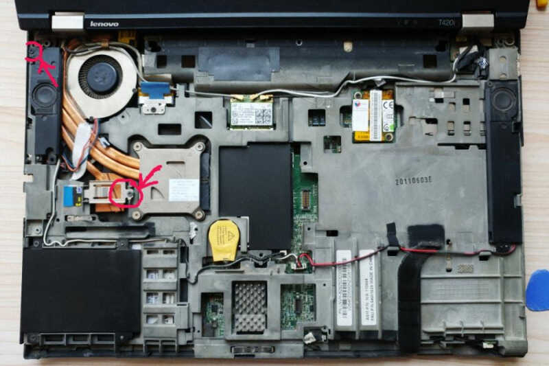Thinkpad T420 笔记本清灰、升级教程 让电脑更快,使用寿命延长