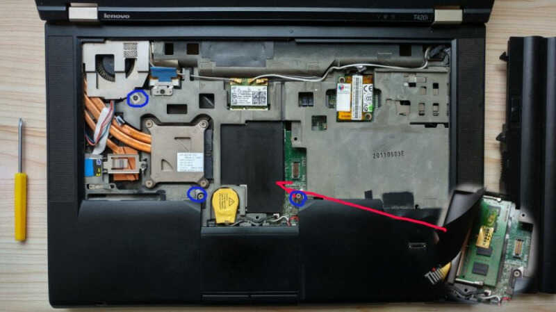 Thinkpad T420 笔记本清灰、升级教程 让电脑更快,使用寿命延长