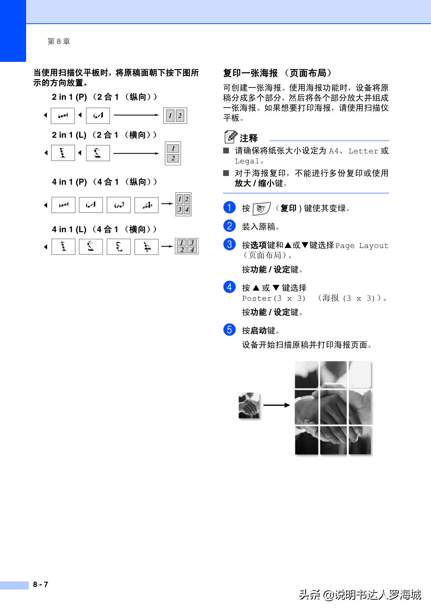 办公打印|兄弟多功能打印机MFC-7420说明书