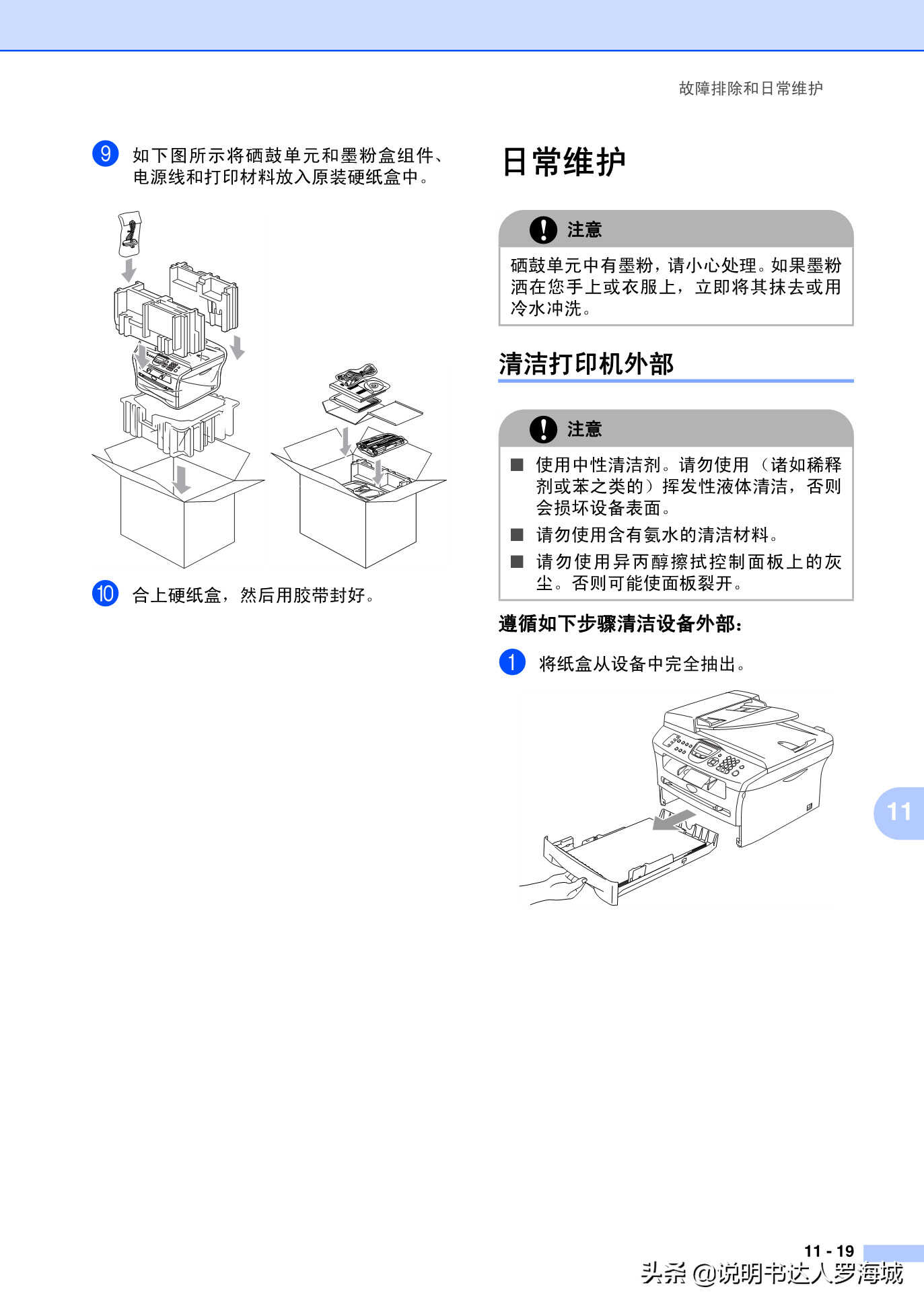 办公打印|兄弟多功能打印机MFC-7420说明书