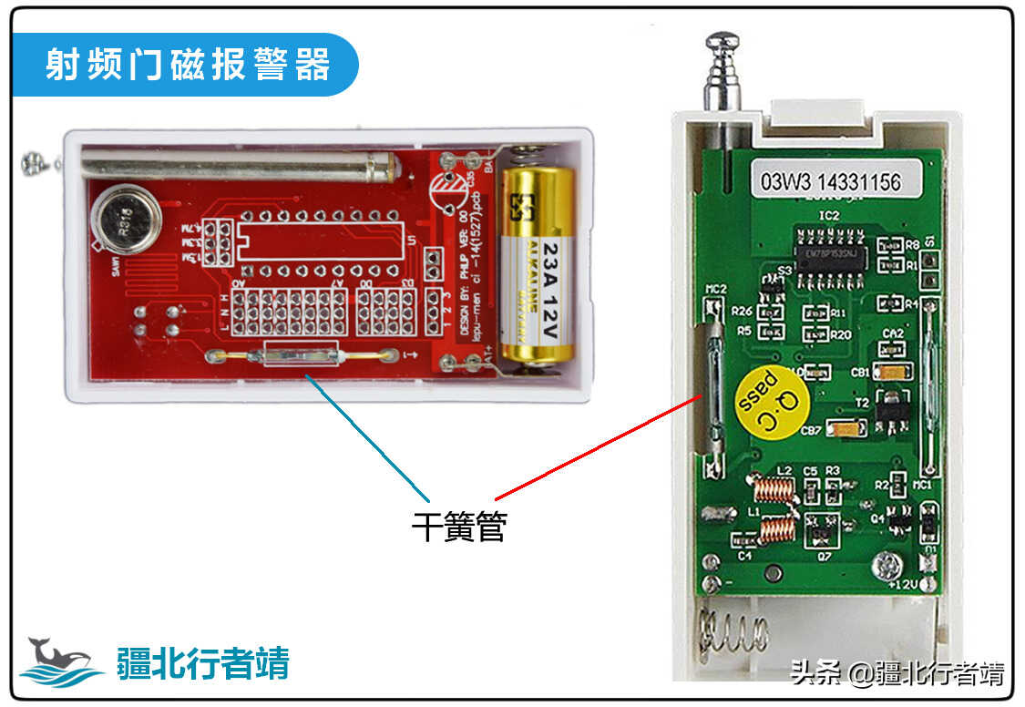 智能家居传感器,门磁传感器原理和使用方法