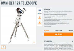 celestron是什么牌子的望远镜（星特朗 OMNI XLT 127 5寸小施卡开箱）