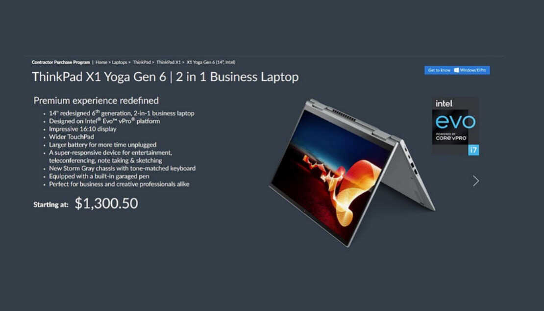 联想Thinkpad X1 Yoga 2021 新入 & 浅谈2021轻薄本