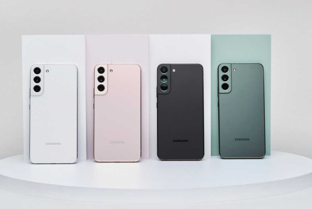 3 个月跳水 1150 元：三星 S22 手机 8+128G 3849 元预售