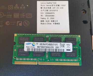古董级笔记本联想Y460,升内存和固态硬盘