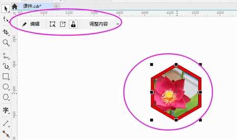 CorelDRAW把图片放入任意形状内,平面,矢量图形制作工具软件