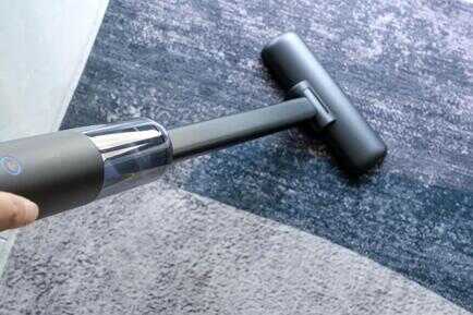 倍思H5家用随手吸体验：小巧便携，家用车用一网吸尽