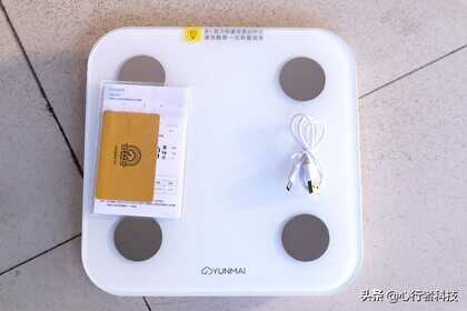 闭眼买的云麦体脂秤3mini,29项核心身体指标可测