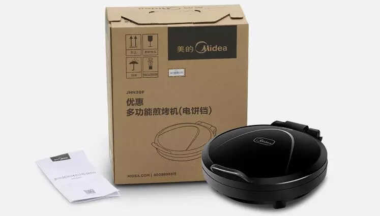 美的出品,菜鸟也能操作的万能电饼铛,美味轻松开启