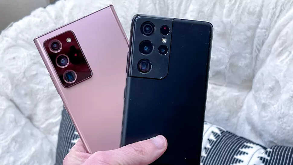 三星 Galaxy S21 Ultra 与 Note 20 Ultra 对比:区别一清二楚
