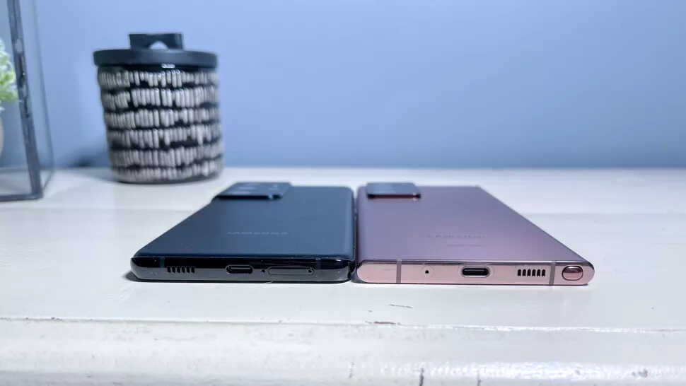 三星 Galaxy S21 Ultra 与 Note 20 Ultra 对比:区别一清二楚