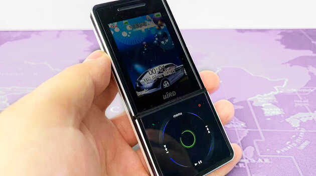 下滑盖设计像MP3,体验这款二手国产波导手机,专属的音乐助手