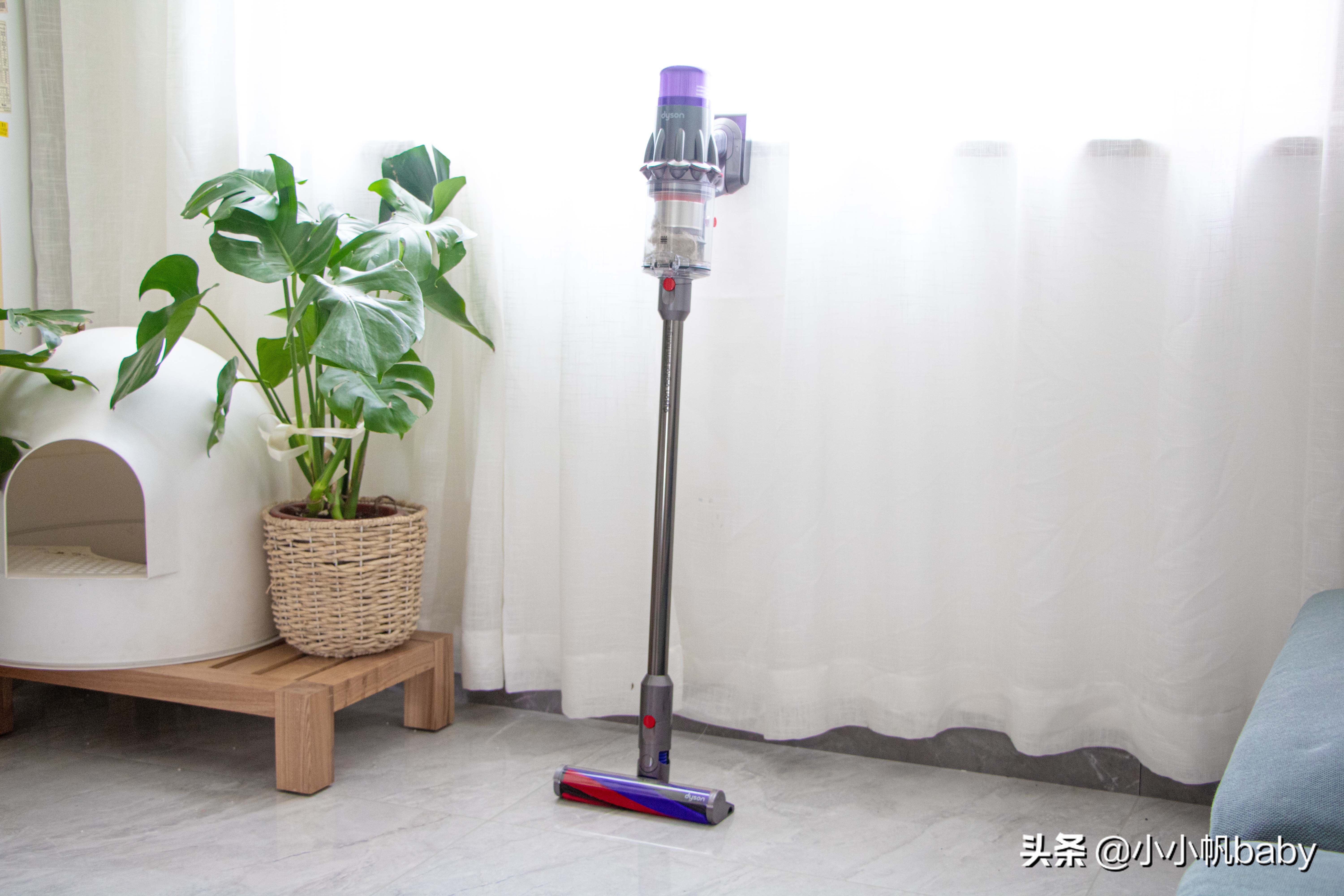 撸猫神器,Dyson戴森V10轻量版手持无线吸尘器测评