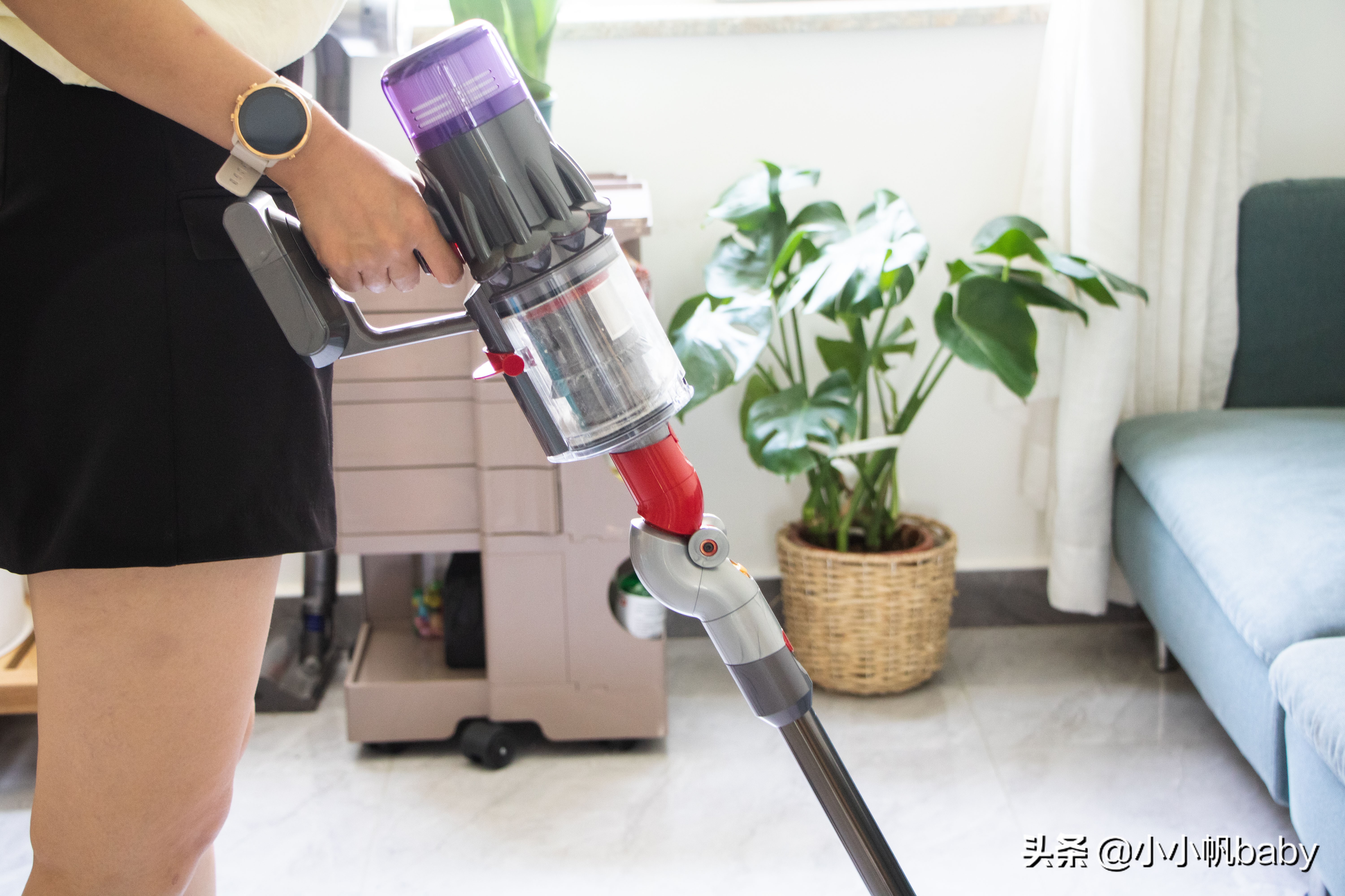 撸猫神器,Dyson戴森V10轻量版手持无线吸尘器测评