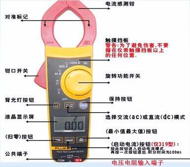相序表、钳形电流表、绝缘电阻测试仪的使用方法及使用注意事项