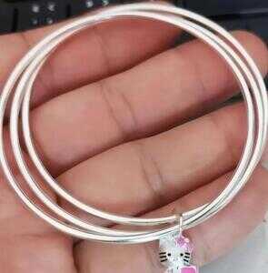 如何徒手辨别白银手镯真假?