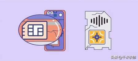 千米手机维修：手机里装了SIM卡，怎么显示无SIM卡？