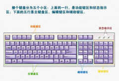 键盘功能键使用说明图（电脑键盘使用方法）