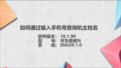 怎么查询手机号码的机主姓名（查询手机号的机主姓名的方法）