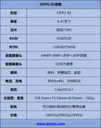 oppok5参数配置详情大全（OPPO K5评测）