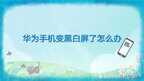 华为手机屏幕变黑白了怎么还原彩色（手机退出黑白模式的步骤）