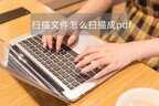 把纸质文件扫描成pdf格式（纸质文档变成PDF文件步骤）