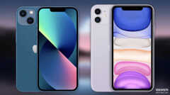 苹果11尺寸和苹果13尺寸对比（iPhone11与iPhone13对比）