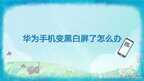 华为手机颜色变成黑白色怎么调回来（华为手机变黑白屏了修复方法）