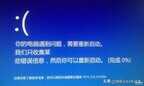 你的设备遇到问题需要重启恢复（电脑蓝屏显示你的电脑遇到问题需要重新启动