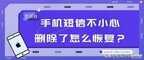 手机信息不小心删了怎么恢复最快（两个轻松办法来找回）