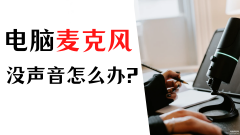 电脑不出声音怎么解决win10（电脑麦克风没声音处理方法）