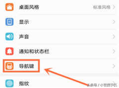 华为手机退出返回键在哪里设置（华为nova3e返回键设置方法）