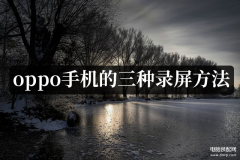 oppor11splus参数怎么录屏（oppo手机的三种录屏方法）