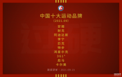 中国十大运动品牌（国内运动品牌排行榜前十名）