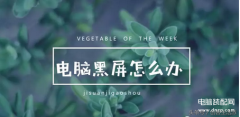 怎样解除电脑两边黑屏（电脑黑屏七个解决方法）