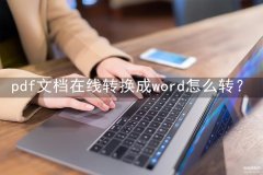 怎么把pdf转换成word文档（pdf文档在线转换成word三种方法）