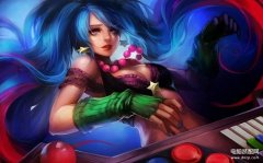 lol琴女壁纸（英雄联盟琴女贴图壁纸）