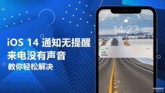 苹果手机没有来电铃声怎么回事（iphone14无铃声处理方法）