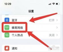 苹果13双卡怎么设置流量用哪个卡（苹果两张卡设置主卡方法）