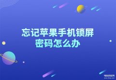 iphone密码忘了怎么解（三种解锁iphone锁屏技巧）