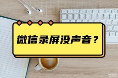 为什么录屏微信视频没有声音（两个方法帮你解决录屏无声问题）