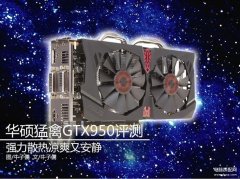 gtx950显卡怎么样（华硕猛禽GTX 950显卡评测）