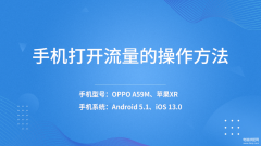苹果怎么开流量功能（手机打开流量的操作方法）