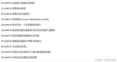 0271是联想电脑什么错误代码（电脑运行错误代码大全）