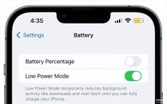 苹果手机电池显示百分比怎么取消（iOS 16低电量可关闭电池百分比关闭方法）