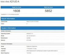 vivox21处理器怎么样（vivo X21跑分详情）