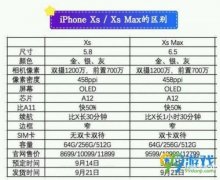 xsmax和xs的区别在哪（iphone XS和XS max入手建议）