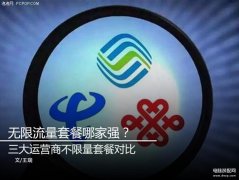联通冰激凌套餐流量是无限的吗（三大运营商不限量套餐对比）