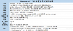 外星人x17r2哪个版本值得买（Alienware X17R2评测）